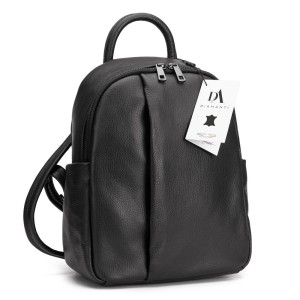 Rucsac dama piele naturala DiAmanti Allegria Negru
